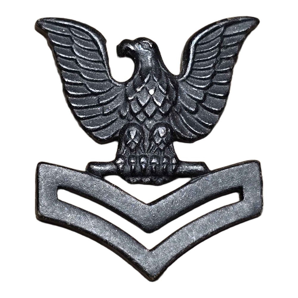 Vintage Us Navy Petty Third Class Lapel Vest Hat Pin K22